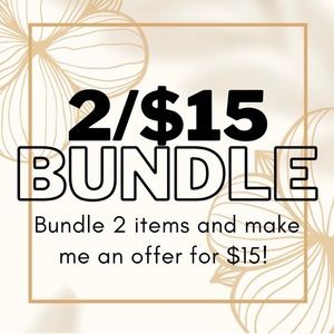 ITEMS MARKED 2/$15 QUALIFY